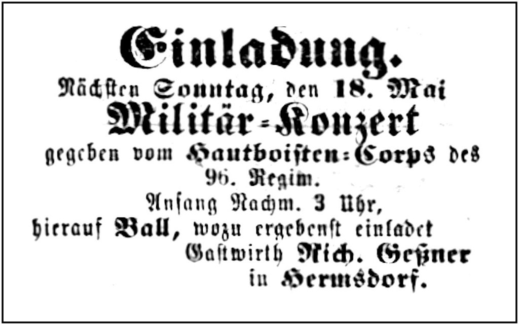 1873-05-18 Hdf Zum Schwarzen Baer Konzert